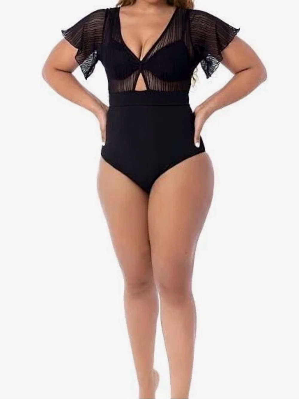 Dai Moda Michelle One Piece Swimsuit Sz XL